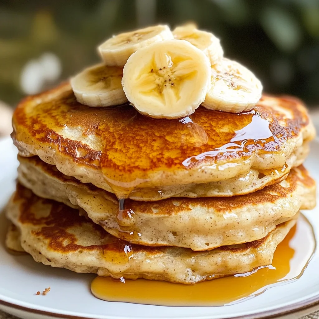 Brown Sugar Banana Pancakes