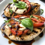 Caprese Grilled Chicken with Balsamic Reduction Recipe