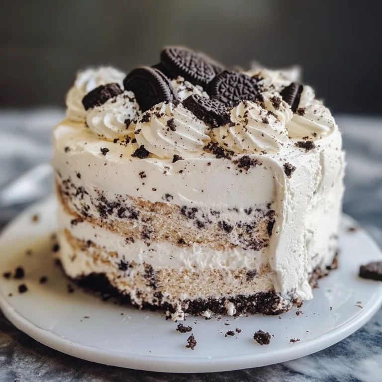 Cookies and Cream Ice Cream Cake
