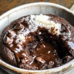 Cottage Cheese Lava Cake (Chocolate Protein Recipe)