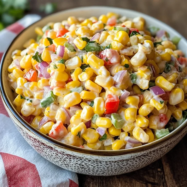 Creamy Corn Salad Recipe