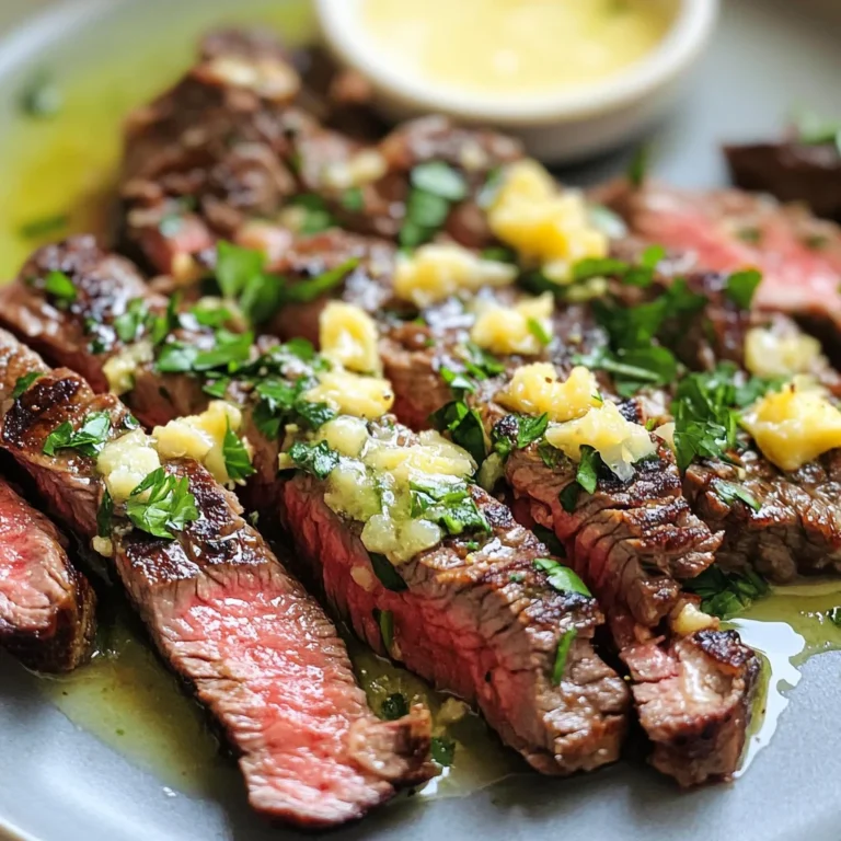 Garlic Butter Brazilian Steak