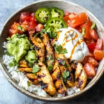 Grilled Chicken Burrito Bowls