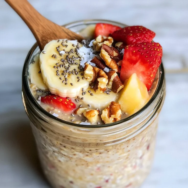 High-Protein Overnight Oats