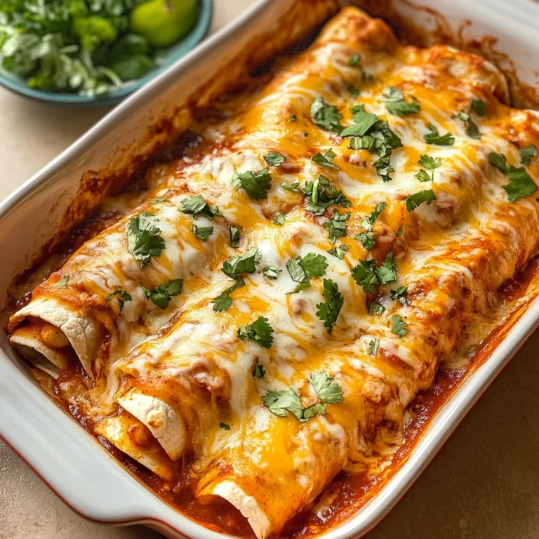 High Protein Chicken Enchiladas (30-minute)
