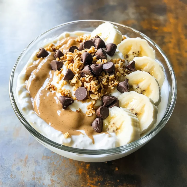 Peanut Butter Yogurt Bowls & Pots