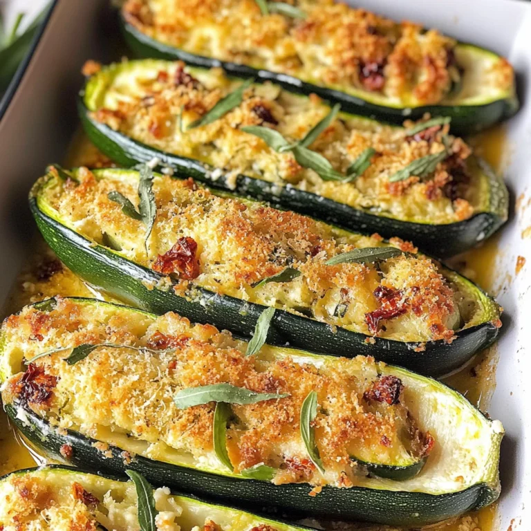 Stuffed Zucchini