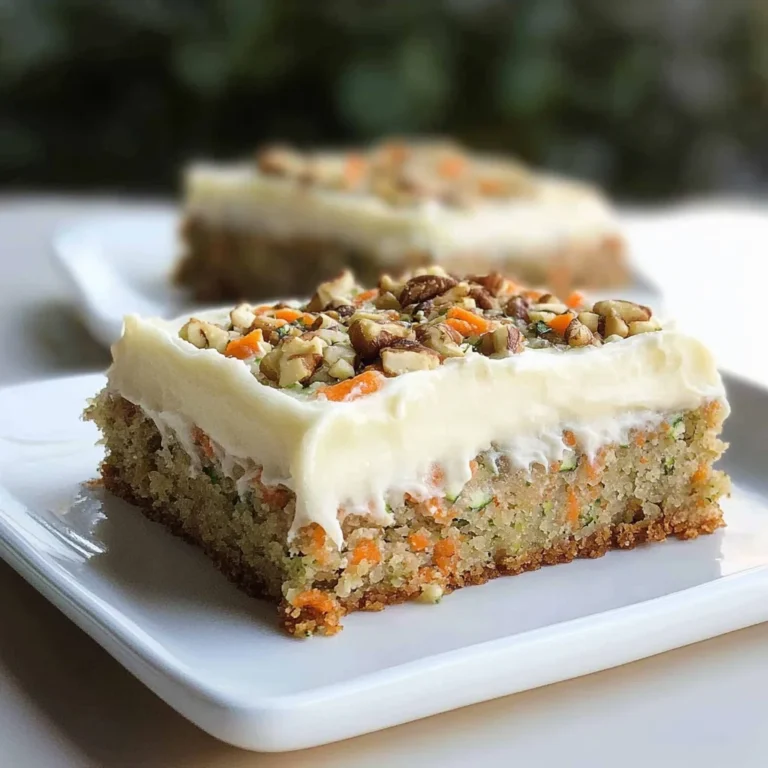 The Best Zucchini Bars