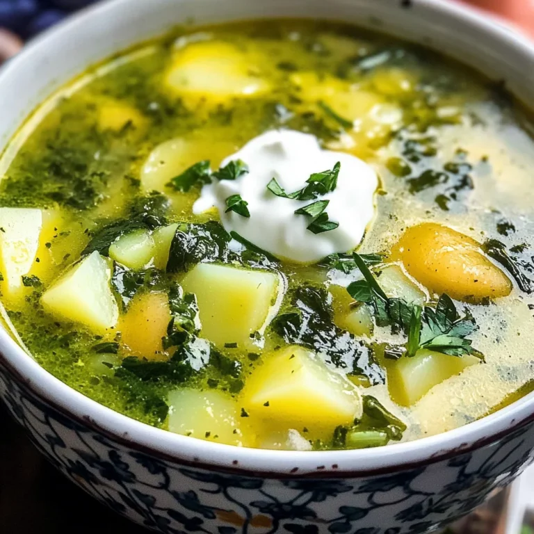 Ukrainian Green Borscht