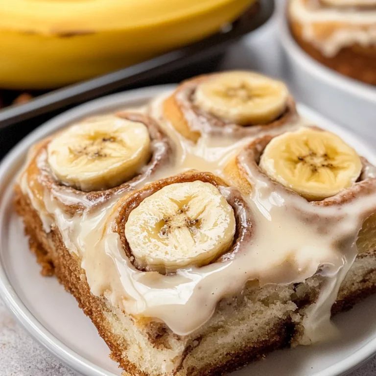 Banana Bread Cinnamon Rolls