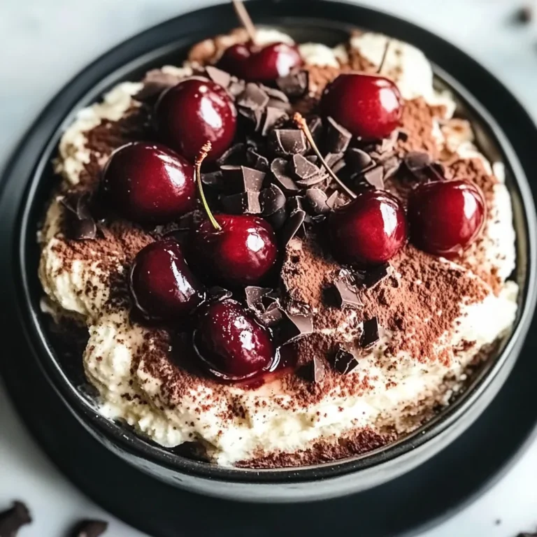 Cherry Amaretto Tiramisu