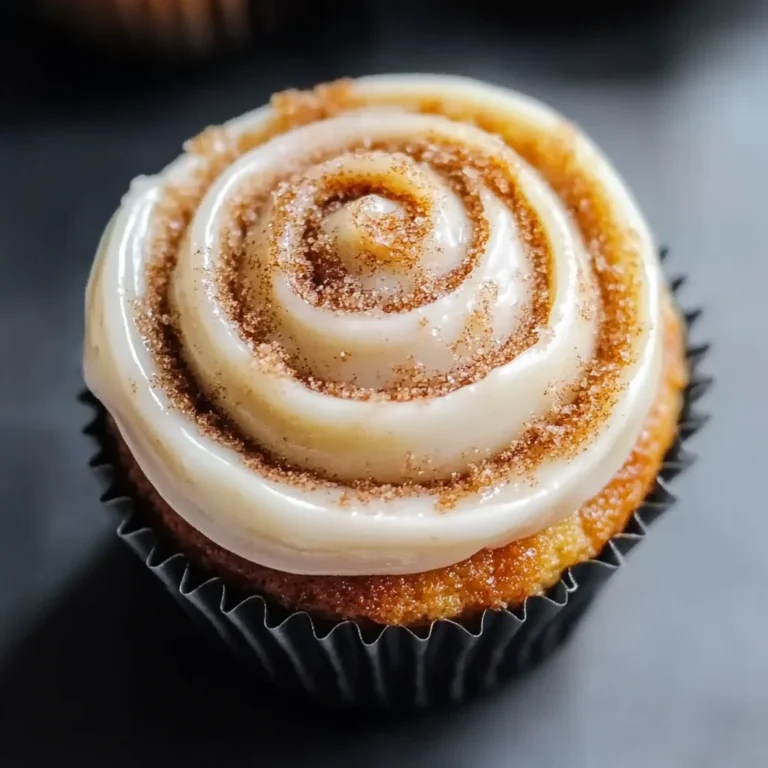Cinnamon Roll Cupcakes