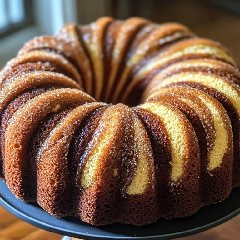 Cinnamon Swirl Bundt Cake