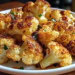 Crispy Roasted Cauliflower