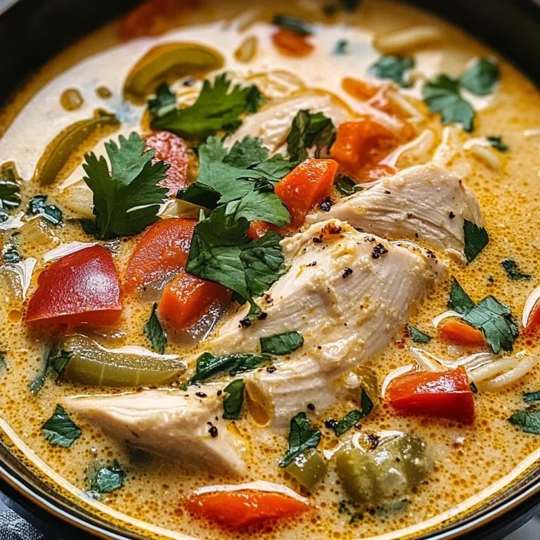 Easy Thai Chicken Soup