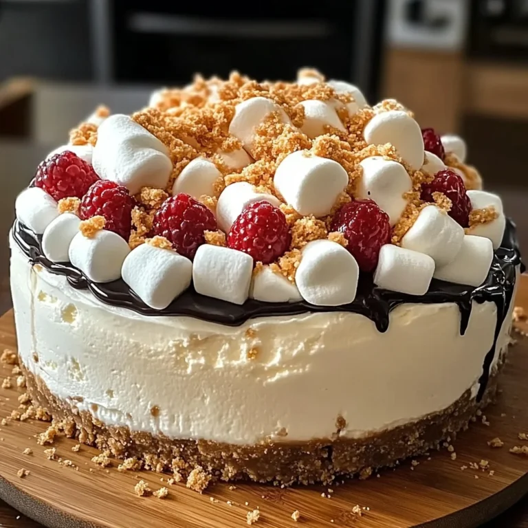 Marshmallow Whip Cheesecake : No-Bake Dream Dessert