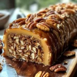 Nana’s 3-Ingredient Pecan Log