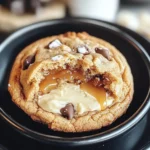 Salted Caramel Cheesecake Cookies