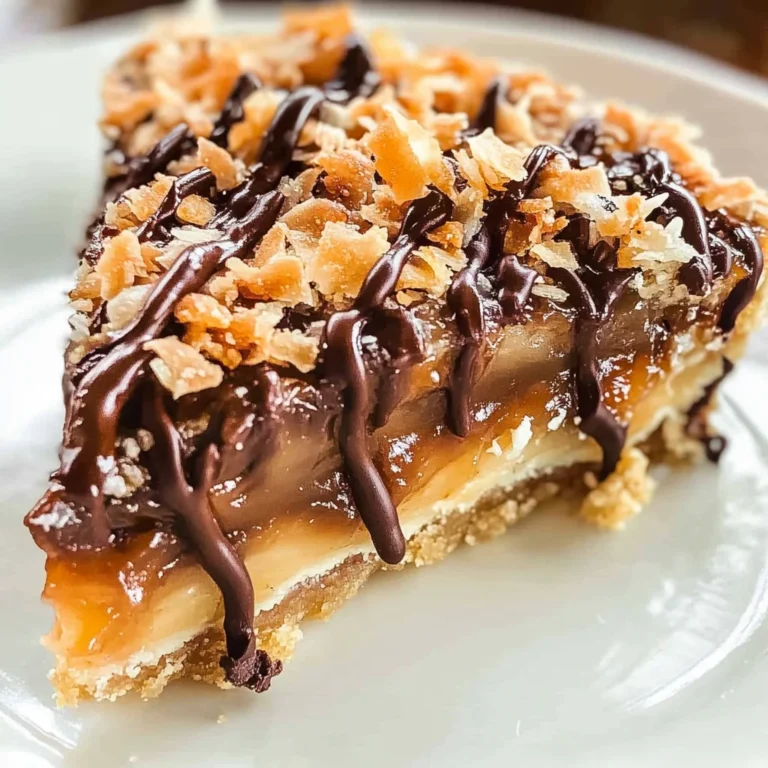 Samoas Cookie Pie