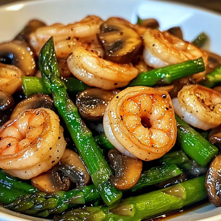Shrimp and Asparagus Stir-Fry with Mushrooms: An Amazing Ultimate Recipe