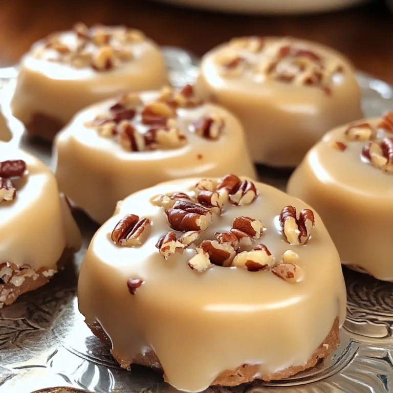 Vanilla Pecan Pralines