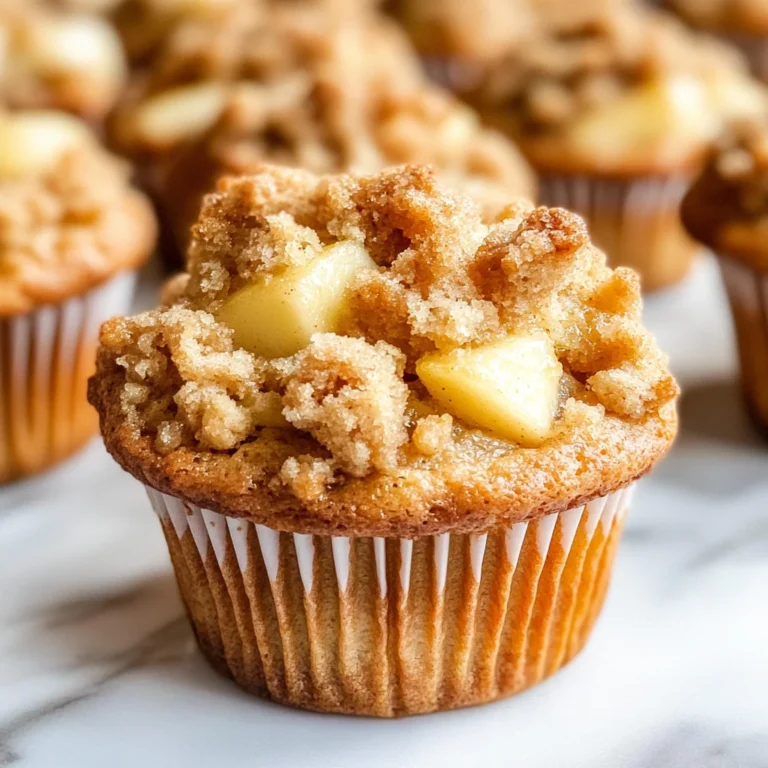 Apple Crumble Muffins
