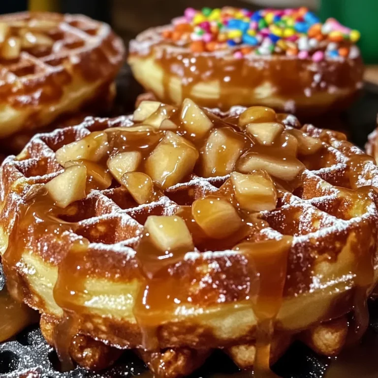 Apple Fritter Waffle Donuts: The Ultimate Dessert Recipe