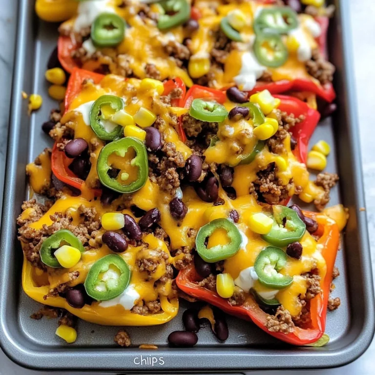 Bell Pepper Nachos