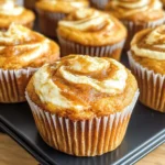 Best Swirled Pumpkin Cream Cheese Muffins