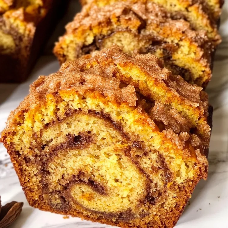 Cinnamon Swirl Pumpkin Bread Mini Loaves