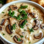 Cottage Cheese Mushroom Soup