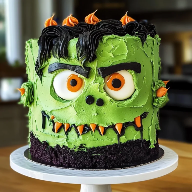 Frankenstein Cake