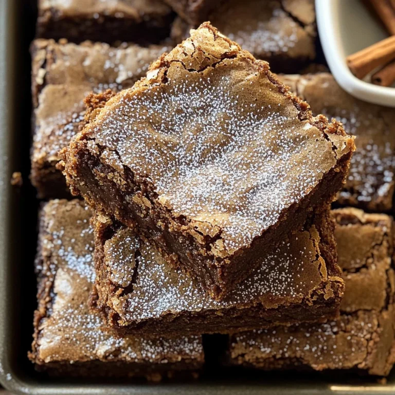 Gingerbread Brownies