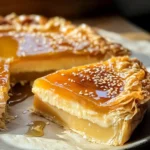 Golden Greek Honey Pie (Melopita)