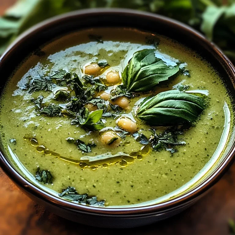 Green Goddess Herb Soup