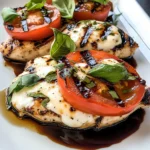 Grilled Chicken Caprese