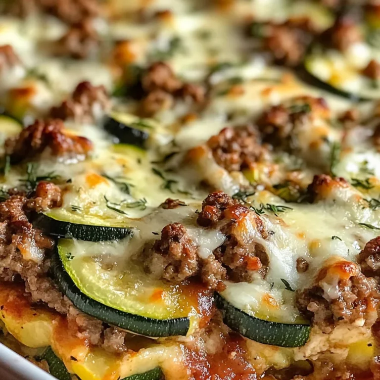 Ground Turkey Zucchini Casserole – Healthy Comfort Food