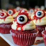 Halloween Augapfel Cupcakes
