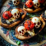Halloween Bruschetta Appetizer