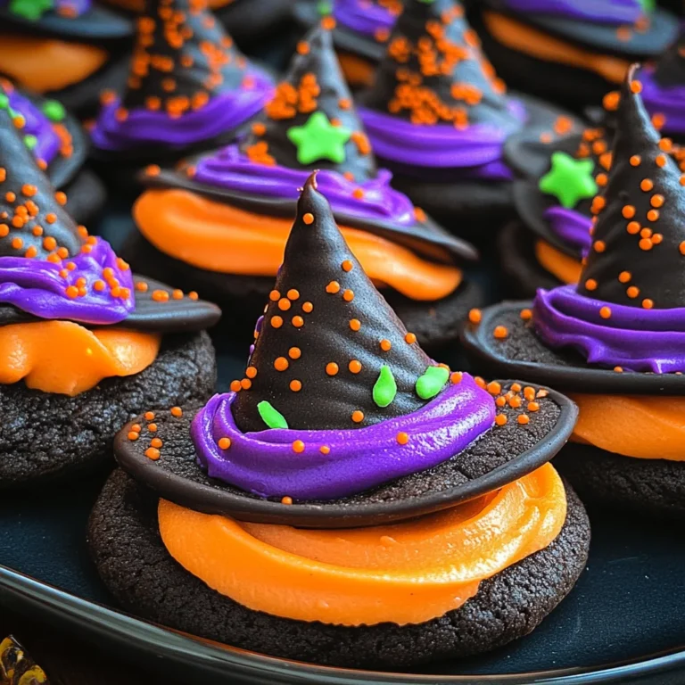 Halloween Witch Hat Cookies
