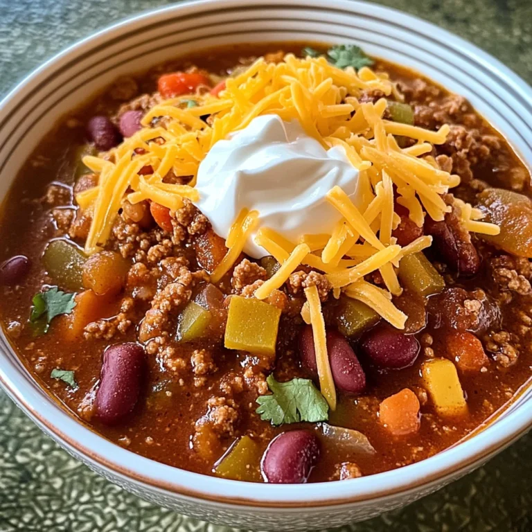 Hillbilly Chili and Cinnamon Rolls