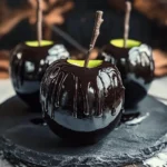Poison Toffee Apples for Halloween