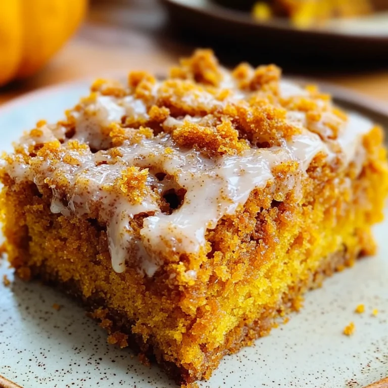 Pumpkin Coffee Cake
