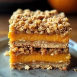 Pumpkin Pie Crumble Bars – Easy Fall Dessert Recipe