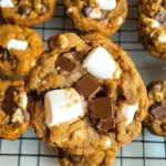 Pumpkin S'mores Cookies