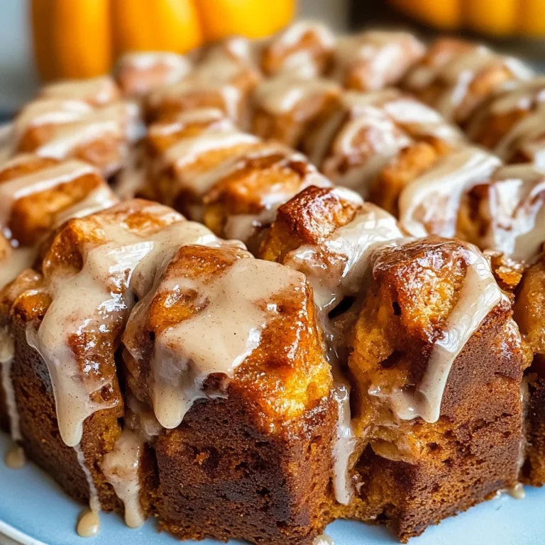 Pumpkin Spice Monkey Bread Recipe