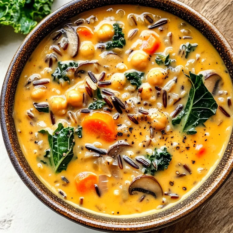 Pumpkin Wild Rice Soup