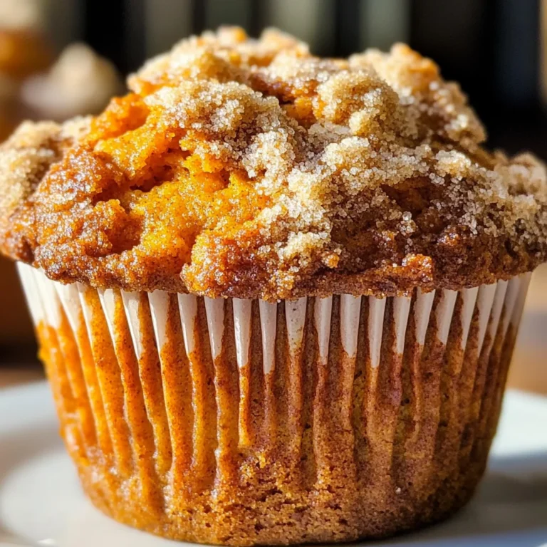 Spice Cake Pumpkin Muffins