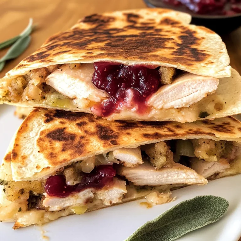 Thanksgiving Quesadillas
