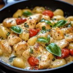 Garlic Chicken Gnocchi Skillet: A 30-Minute Wonder!